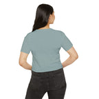 IT Lady with Laptop Crop Top T-Shirt