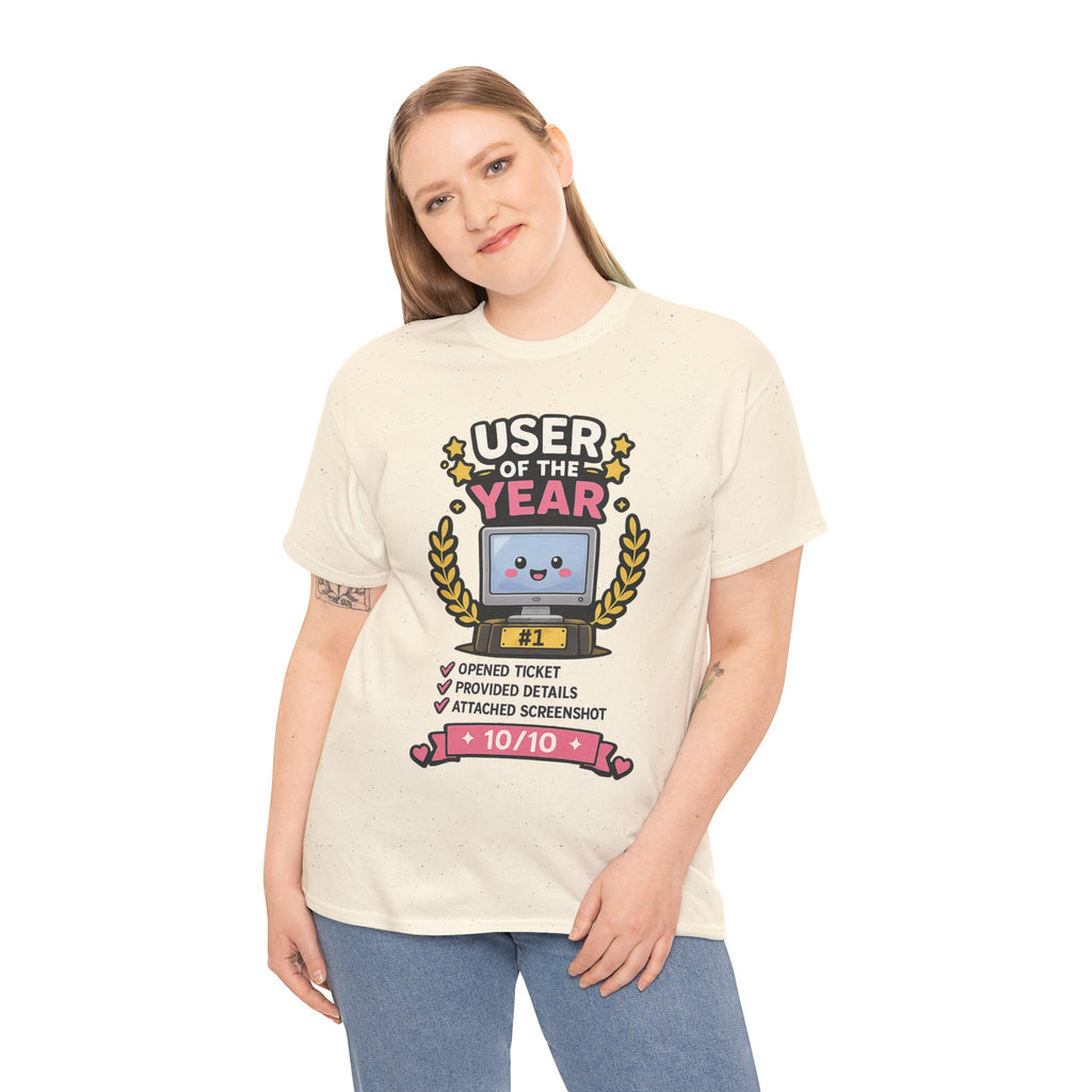 User of the Year Unisex Heavy Cotton T-Shirt