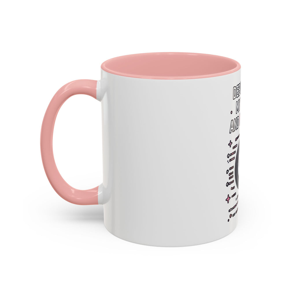 Debugging My Code and My Life Accent Coffee Mug - Coder Gifts, Funny Programming Mug (11/15oz)