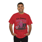 Tech Support Princess Keeping Calm and Fixing Everything Heavy Cotton T‑Shirt