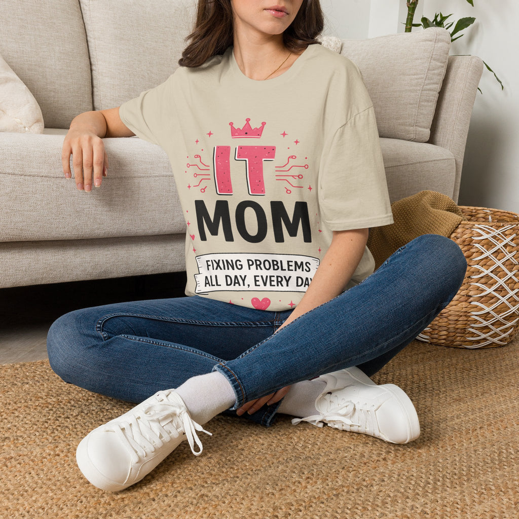 IT Mom Fixing Problems All Day Every Day Softstyle T-Shirt