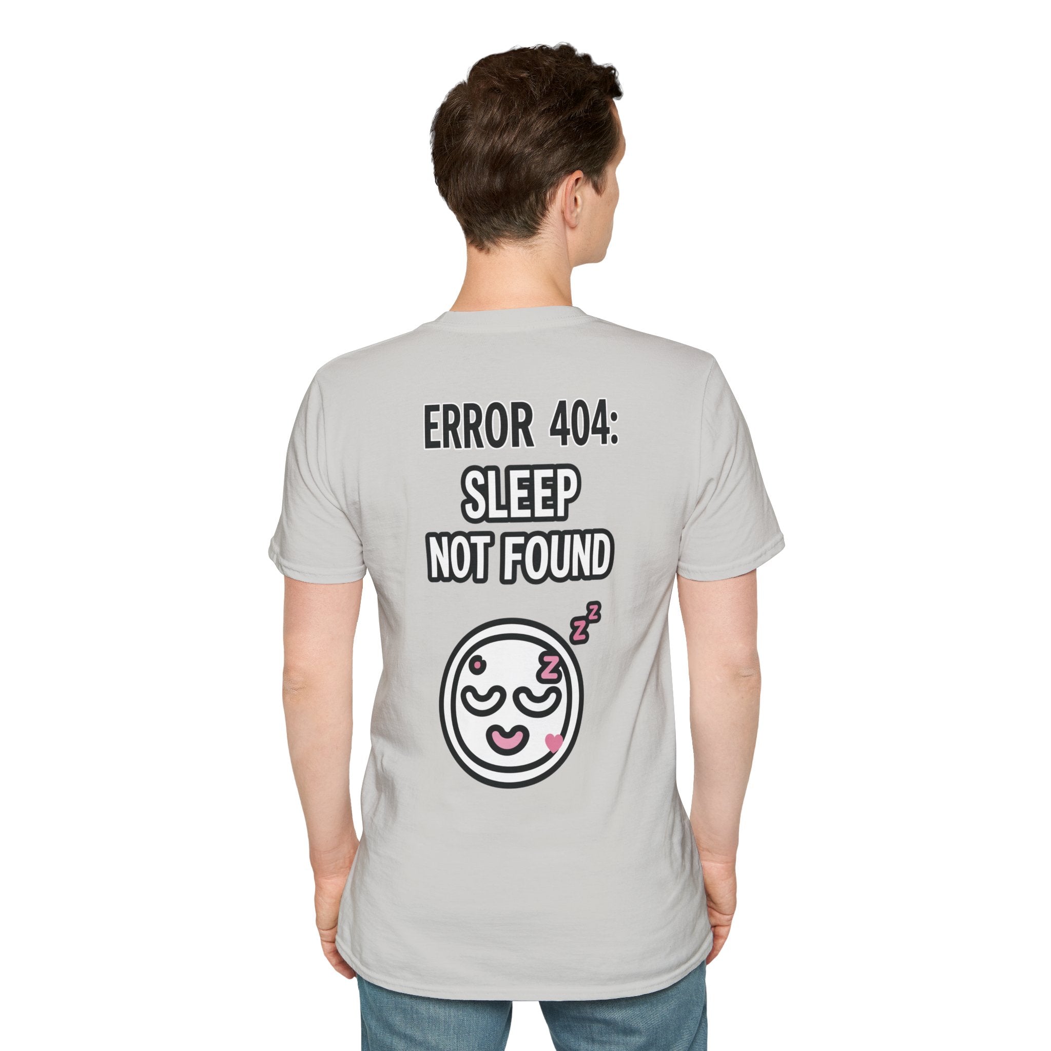 Error 404: Sleep Not Found Unisex Softstyle T-Shirt