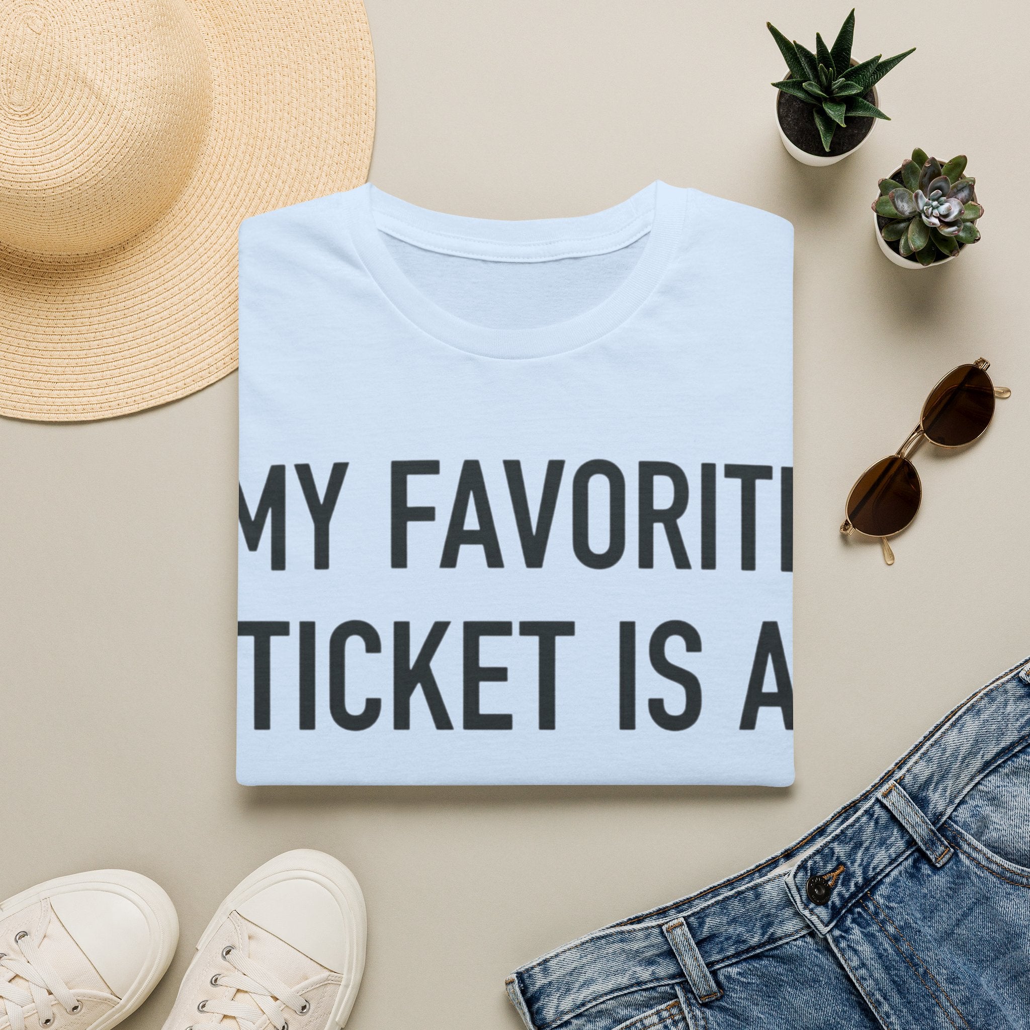 My Favorite Ticket Is A Closed Ticket Sofestyle T-Shirt Tech Support Humor Tee