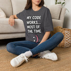 My Code Works... Most Of The Time Unisex Softstyle T-Shirt