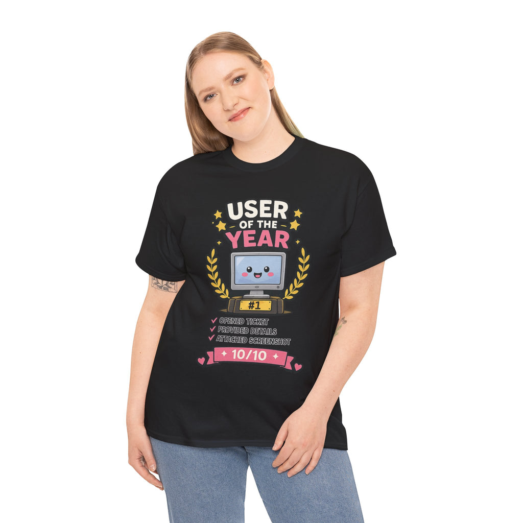 User of the Year Unisex Heavy Cotton T-Shirt