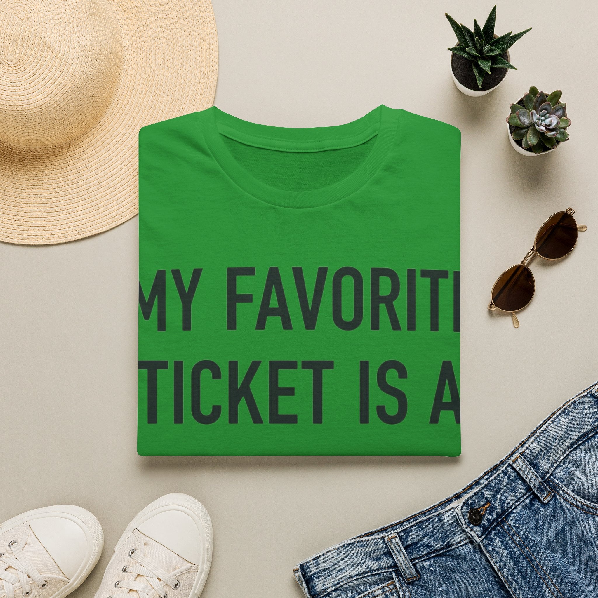 My Favorite Ticket Is A Closed Ticket Sofestyle T-Shirt Tech Support Humor Tee