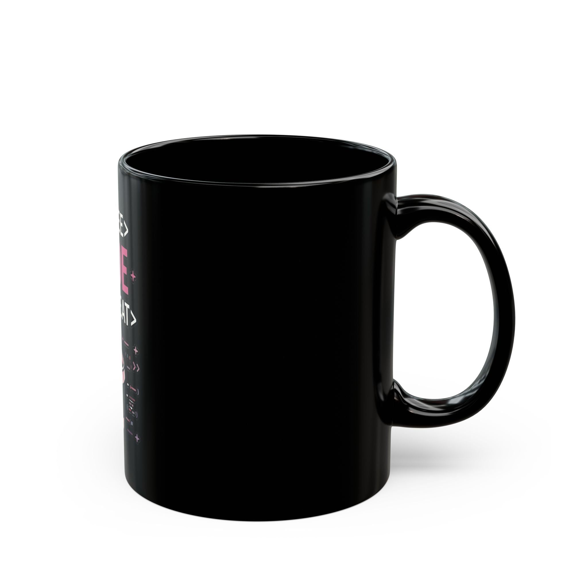Coffee Code Repeat Black Mug - Programmer Coffee Cup (11oz/15oz)