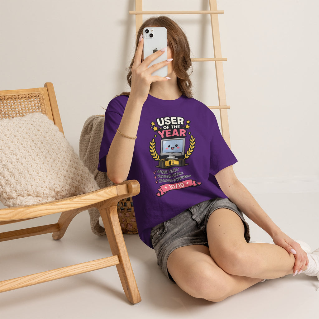 User of the Year Unisex Heavy Cotton T-Shirt