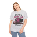 Tech Support Princess Keeping Calm and Fixing Everything Heavy Cotton T‑Shirt
