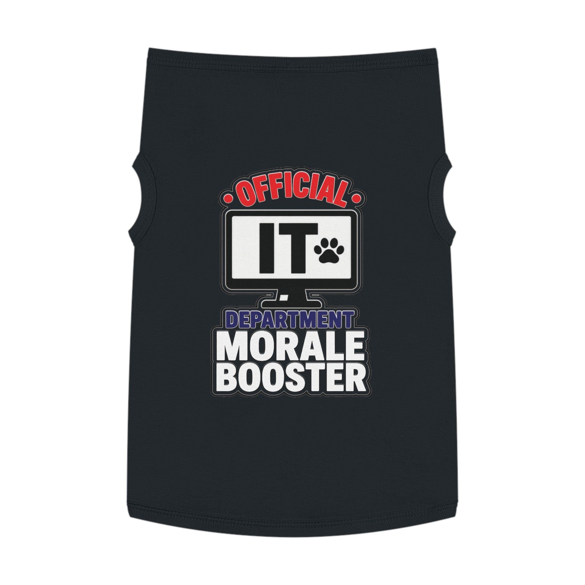 Official Department Morale Booster Dog Tank Top