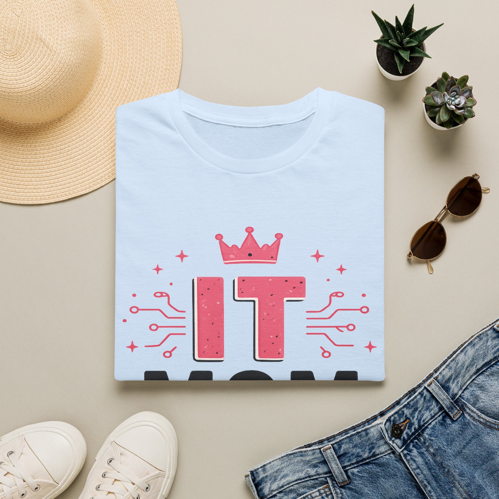 IT Mom Fixing Problems All Day Every Day Softstyle T-Shirt