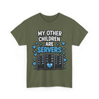 "My Other Children Are Servers" Unisex Heavy Cotton T‑Shirt