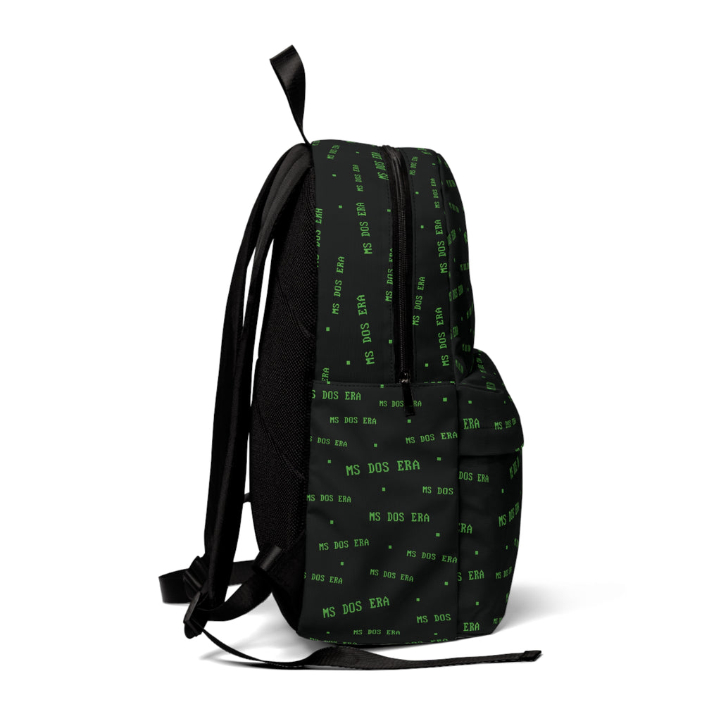 MS DOS Era Retro Code Pattern Backpack