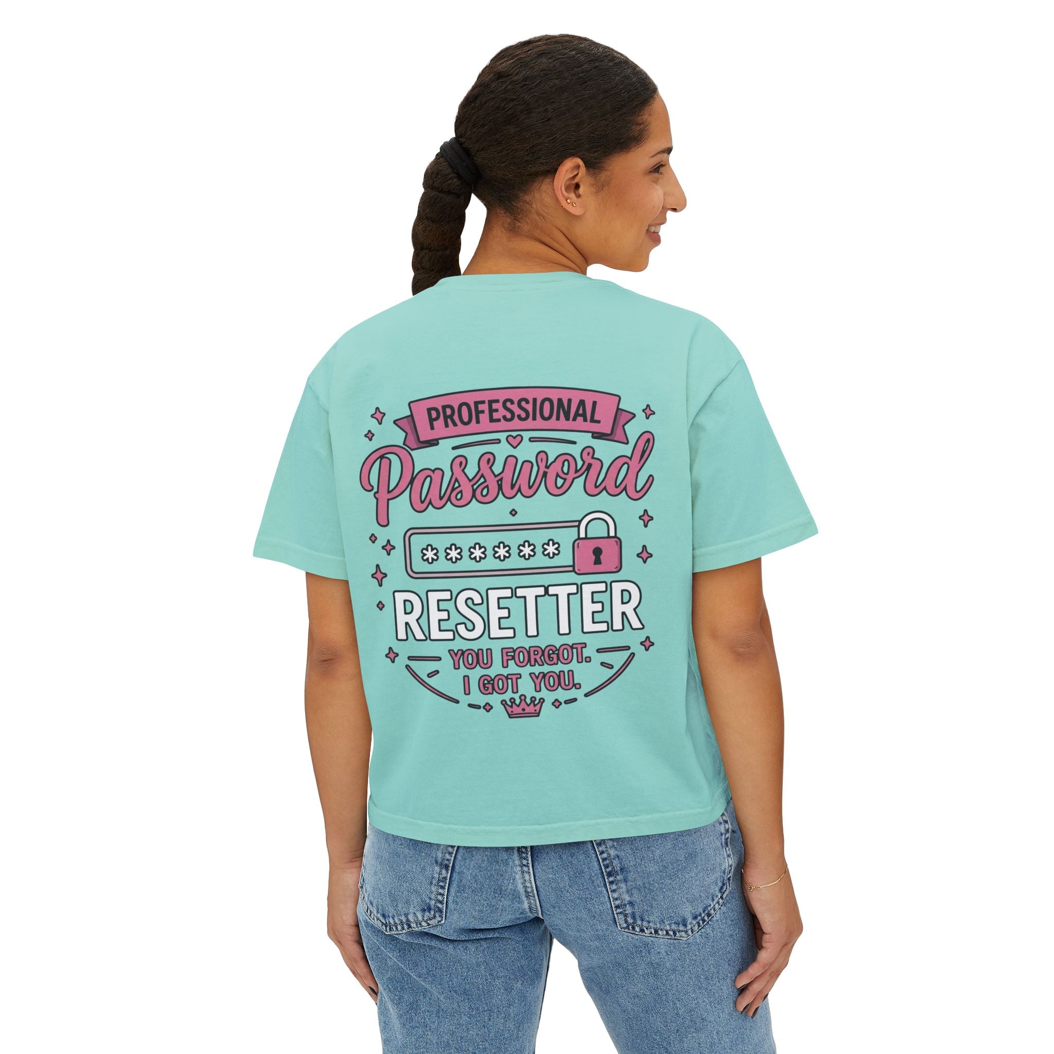 Professional Password Resetter Women's Boxy T-Shirt