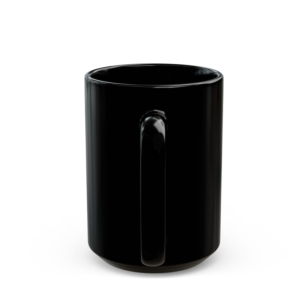 Coffee First Tickets Later Black Mug – Funny Event Planner Gift