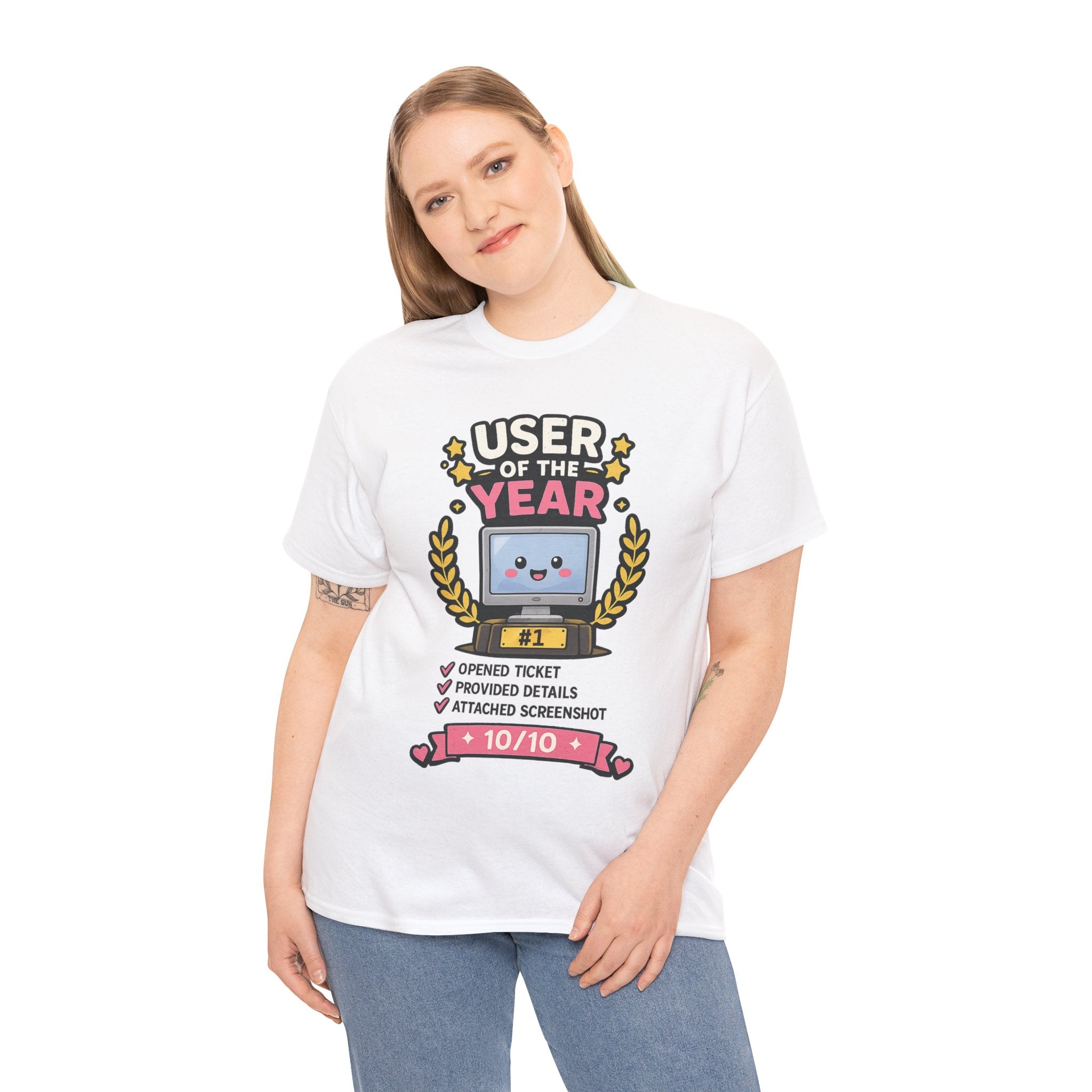 User of the Year Unisex Heavy Cotton T-Shirt