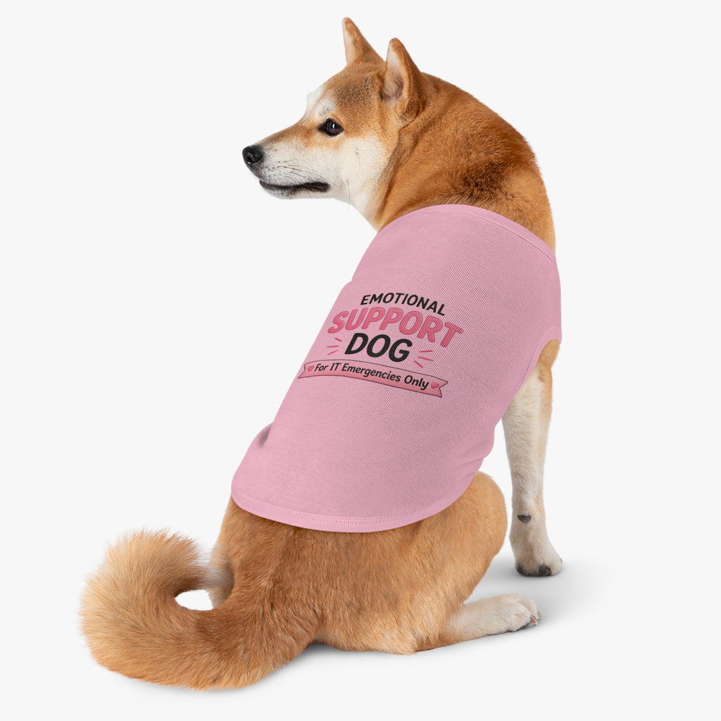 Emotional Support Dog "For IT Emergencies Only" Dog Tank