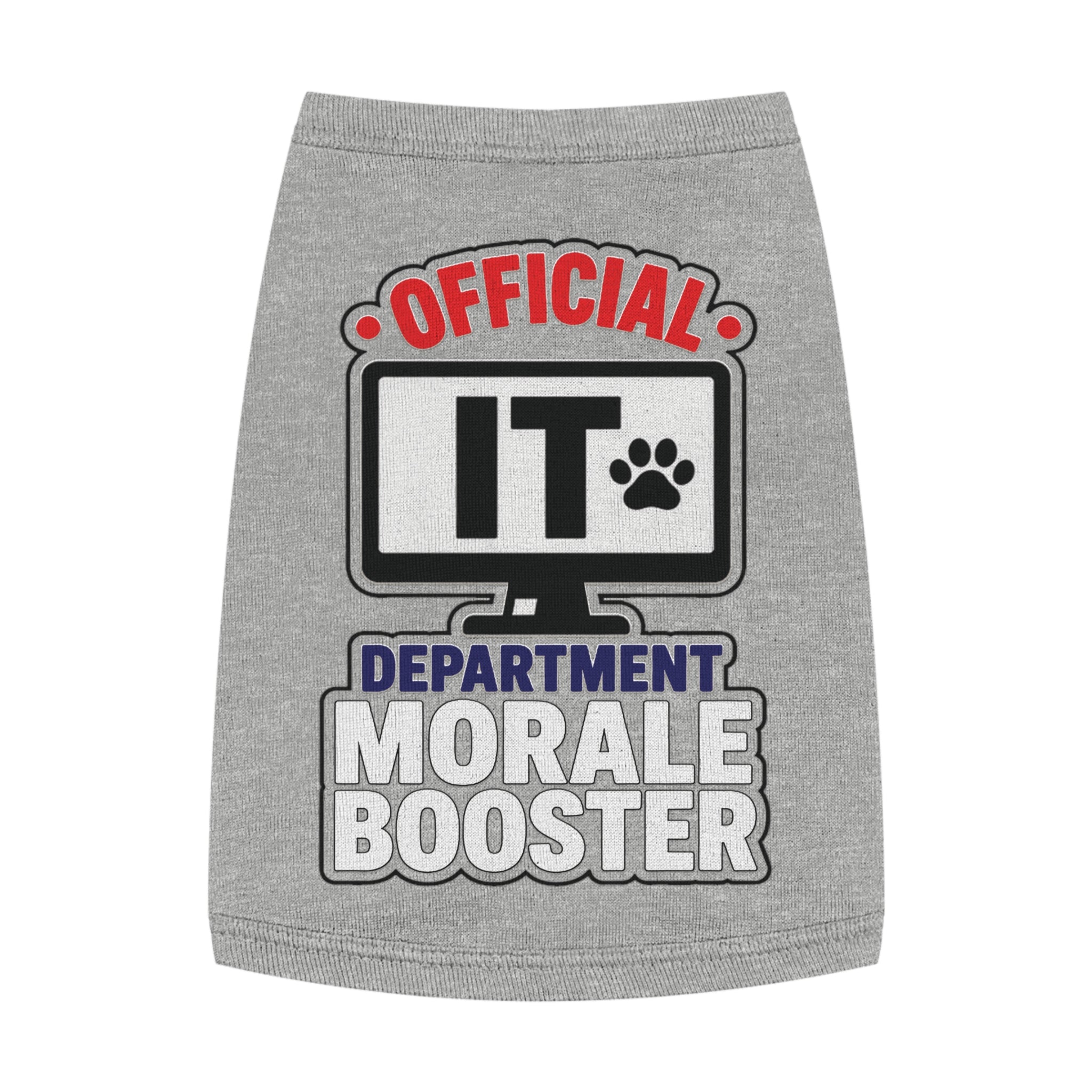 Official Department Morale Booster Dog Tank Top