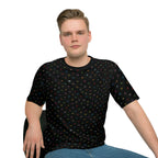 IT Color Pattern Black All-Over Unisex T-Shirt