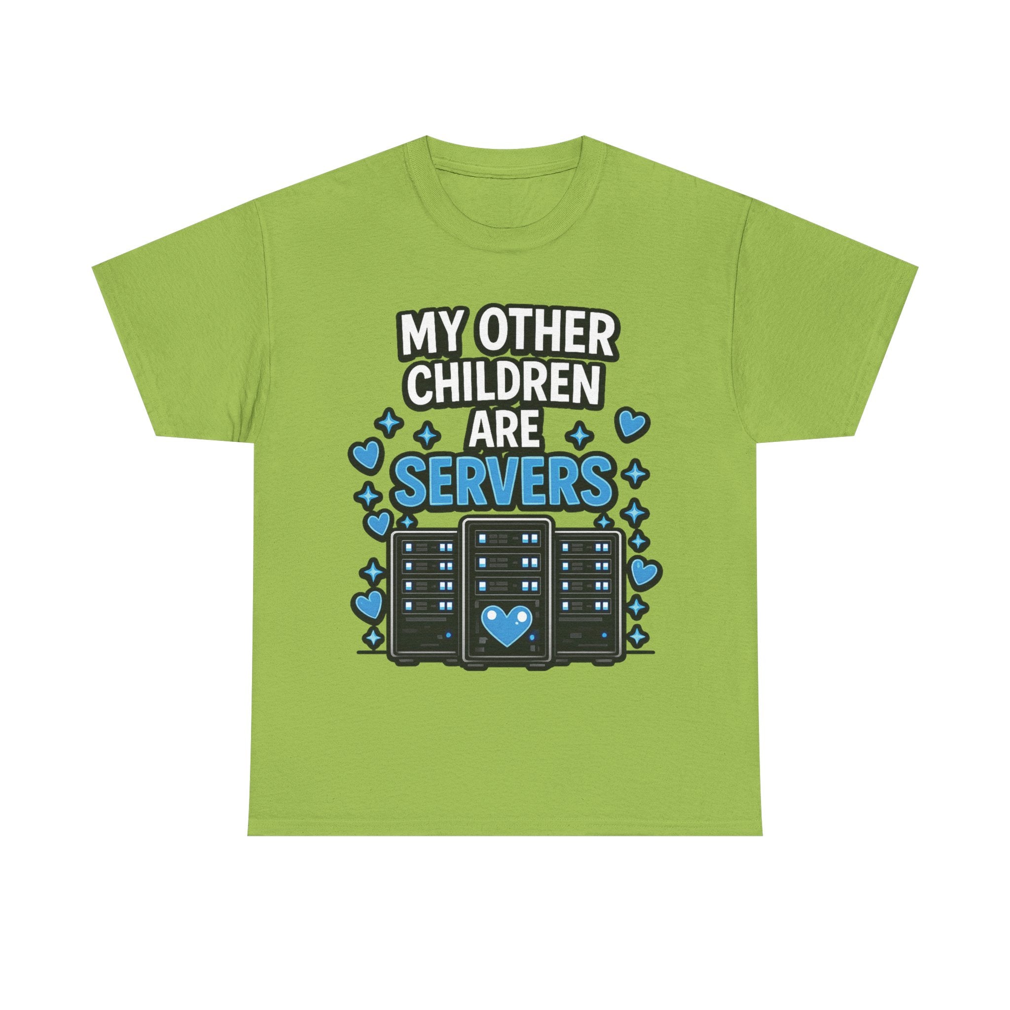 "My Other Children Are Servers" Unisex Heavy Cotton T‑Shirt