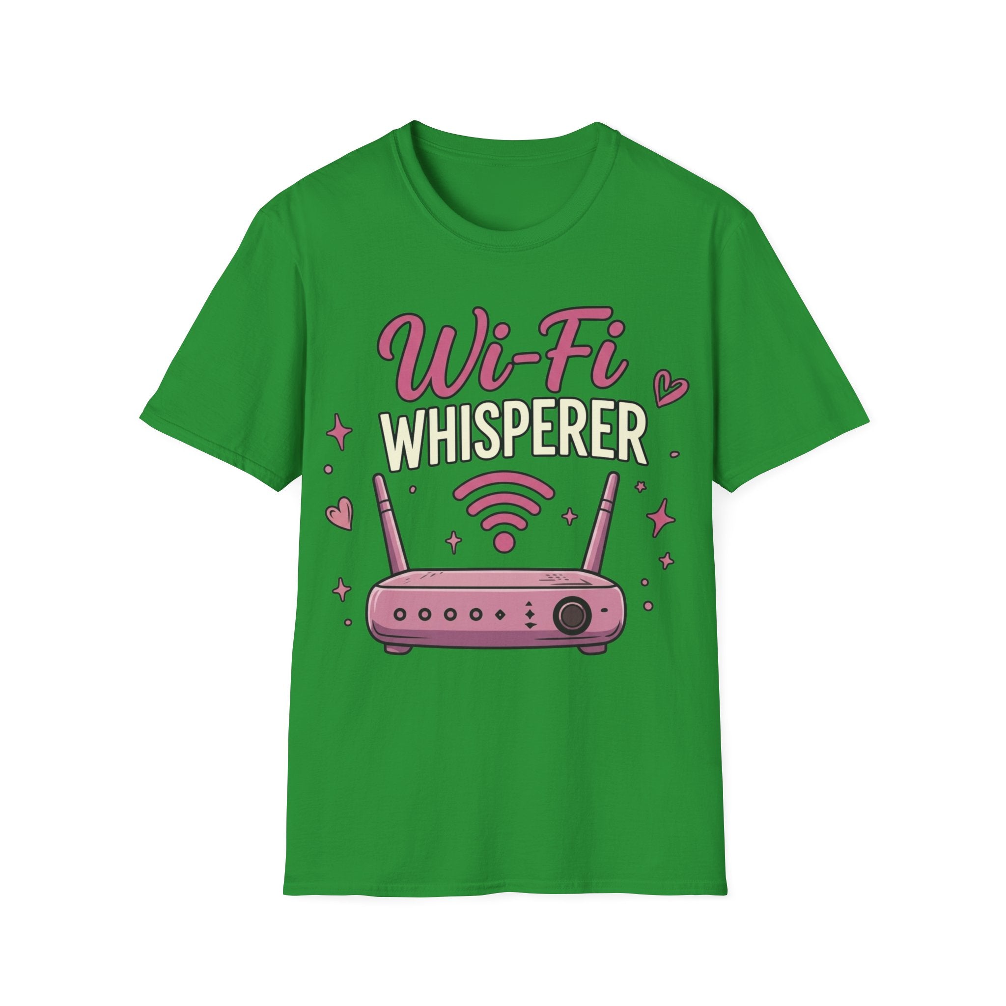 Wi‑Fi Whisperer Unisex Softstyle T-Shirt - Funny Tech Lover Graphic Tee