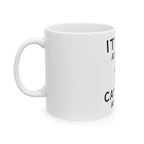 IT Lady at Work, Cat Lady at Home Coffee Mug - Cute Cat Lover Gift (11oz/15oz)