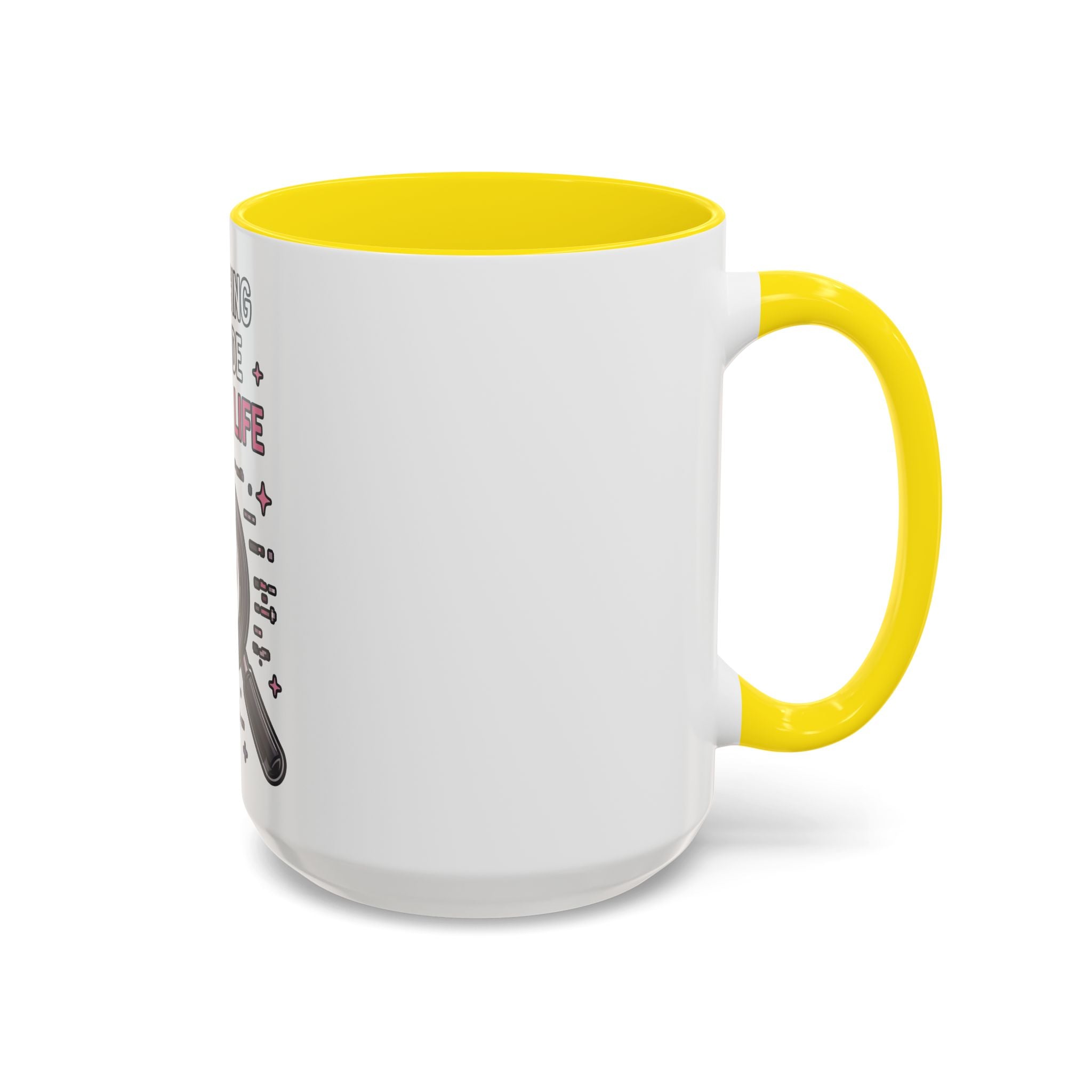 Debugging My Code and My Life Accent Coffee Mug - Coder Gifts, Funny Programming Mug (11/15oz)