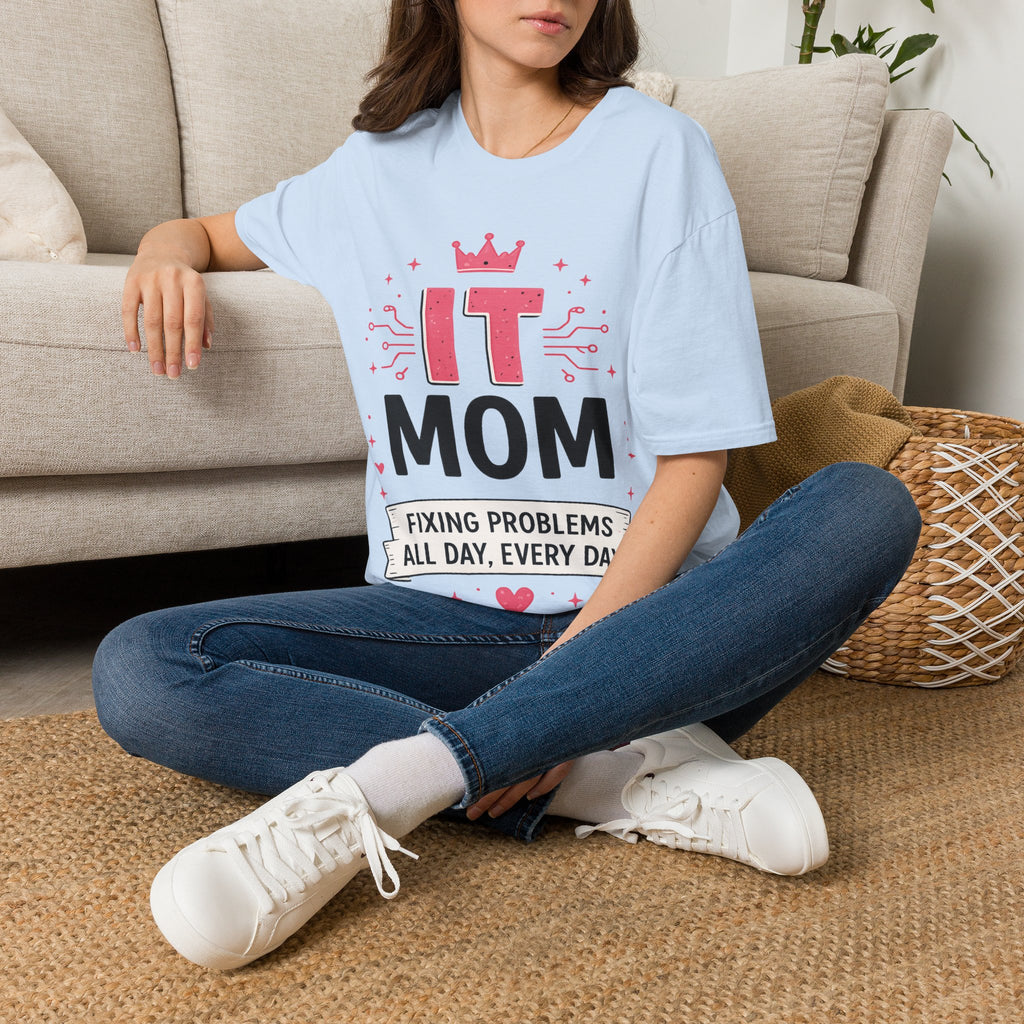 IT Mom Fixing Problems All Day Every Day Softstyle T-Shirt