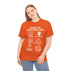 Things I Do in My Spare Time (Code) Unisex Heavy Cotton T-Shirt