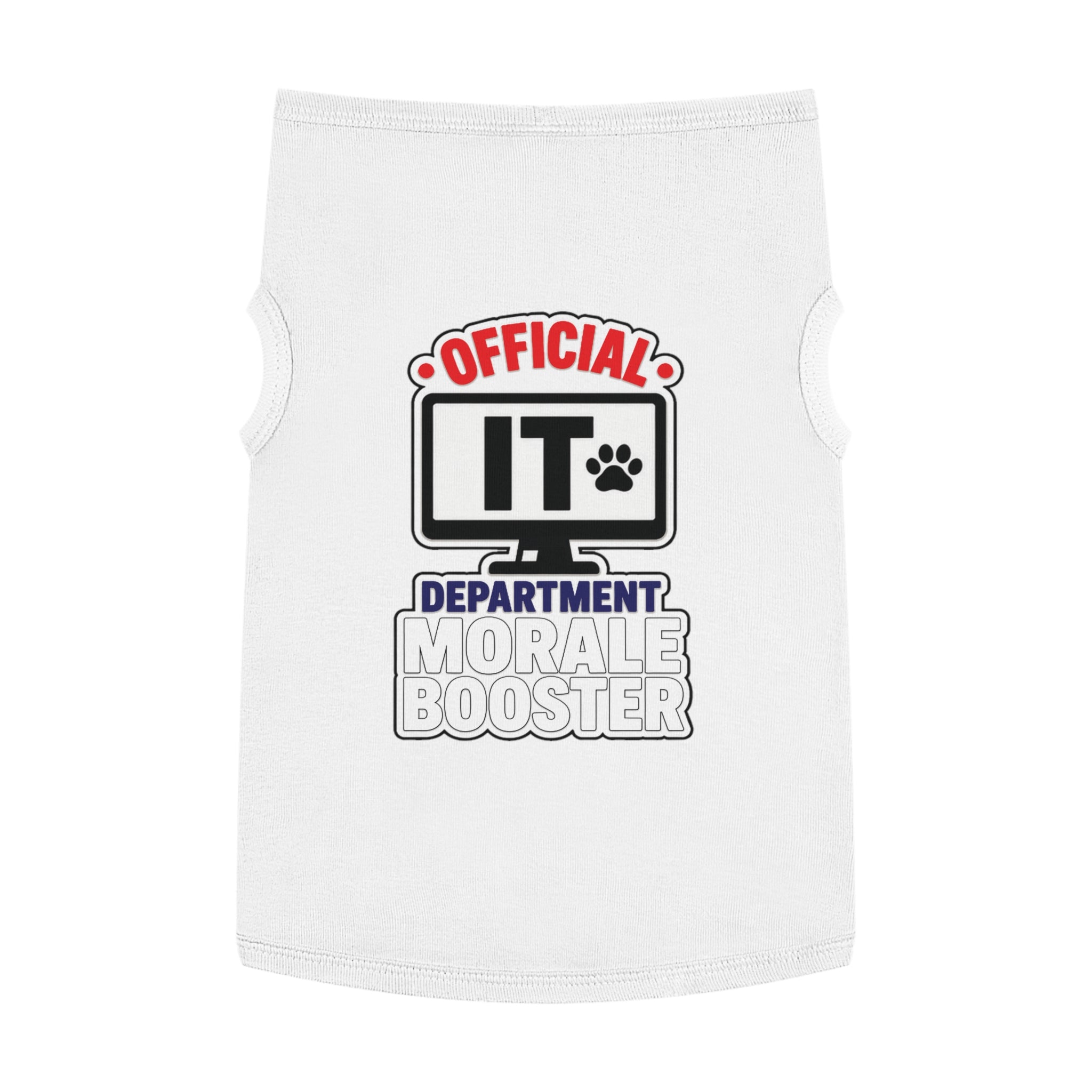 Official Department Morale Booster Dog Tank Top
