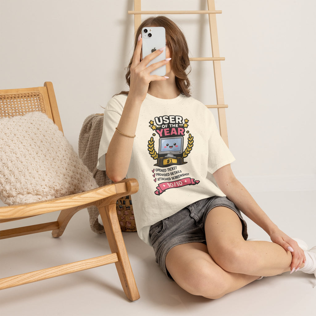User of the Year Unisex Heavy Cotton T-Shirt