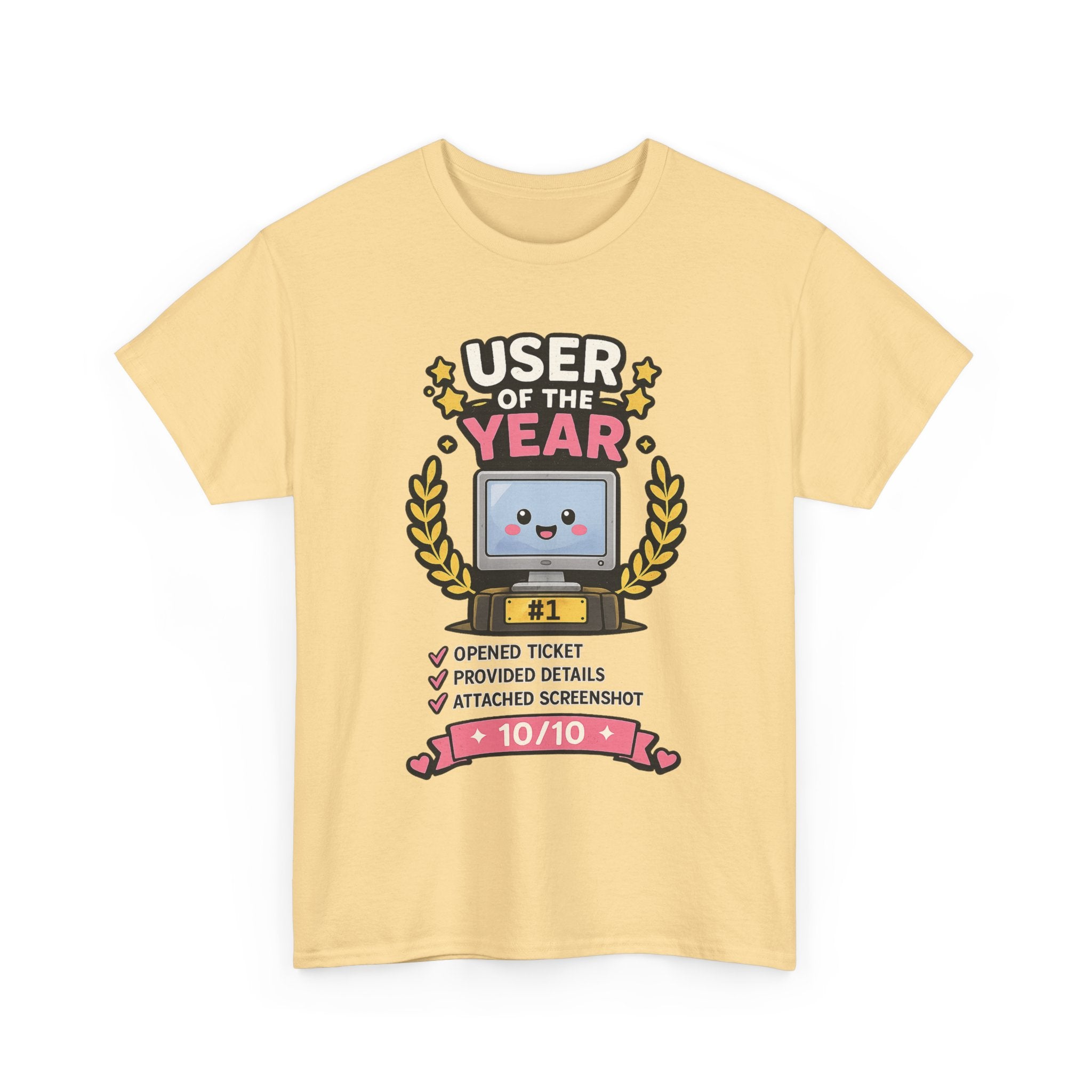 User of the Year Unisex Heavy Cotton T-Shirt