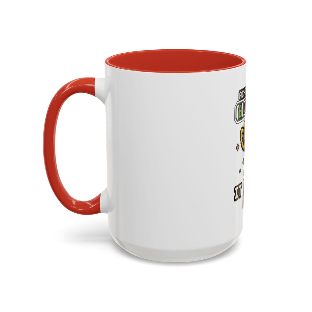 Achievement Unlocked IT Ticket MVP Coffee Mug - Gamer Tech Support Gift (11/15oz)