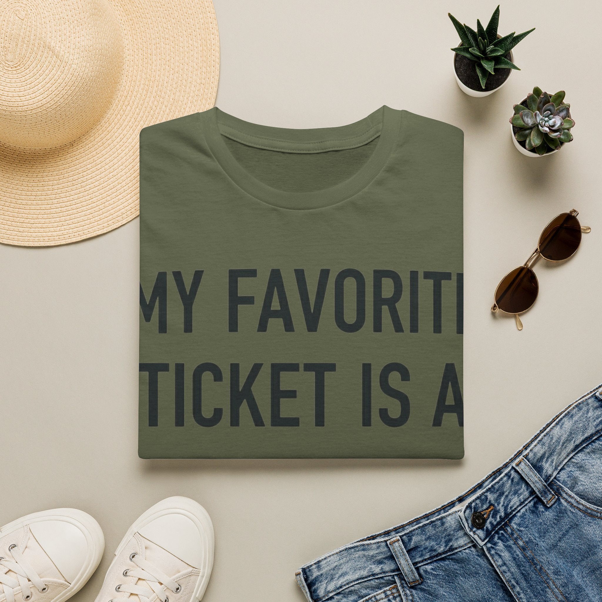 My Favorite Ticket Is A Closed Ticket Sofestyle T-Shirt Tech Support Humor Tee