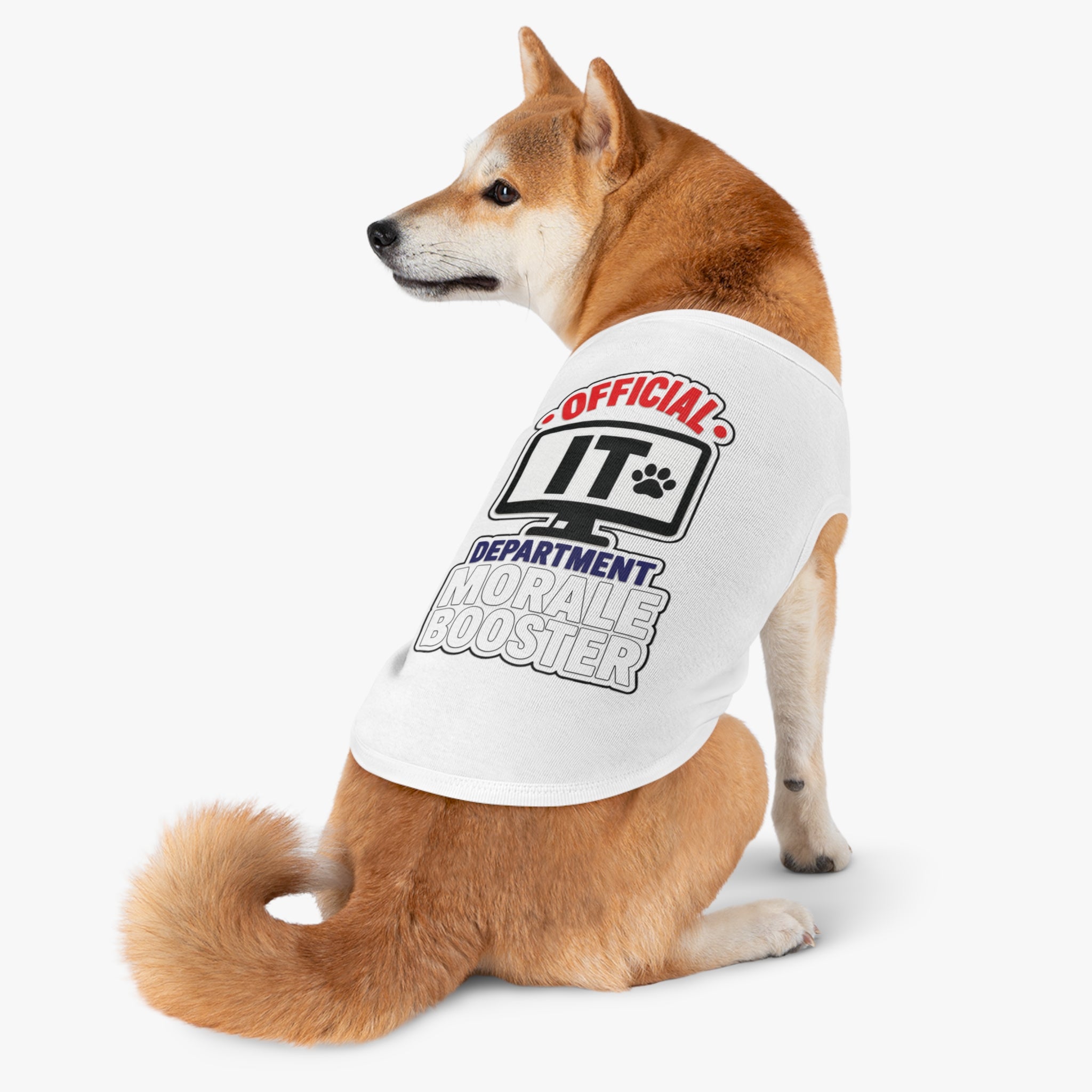 Official Department Morale Booster Dog Tank Top
