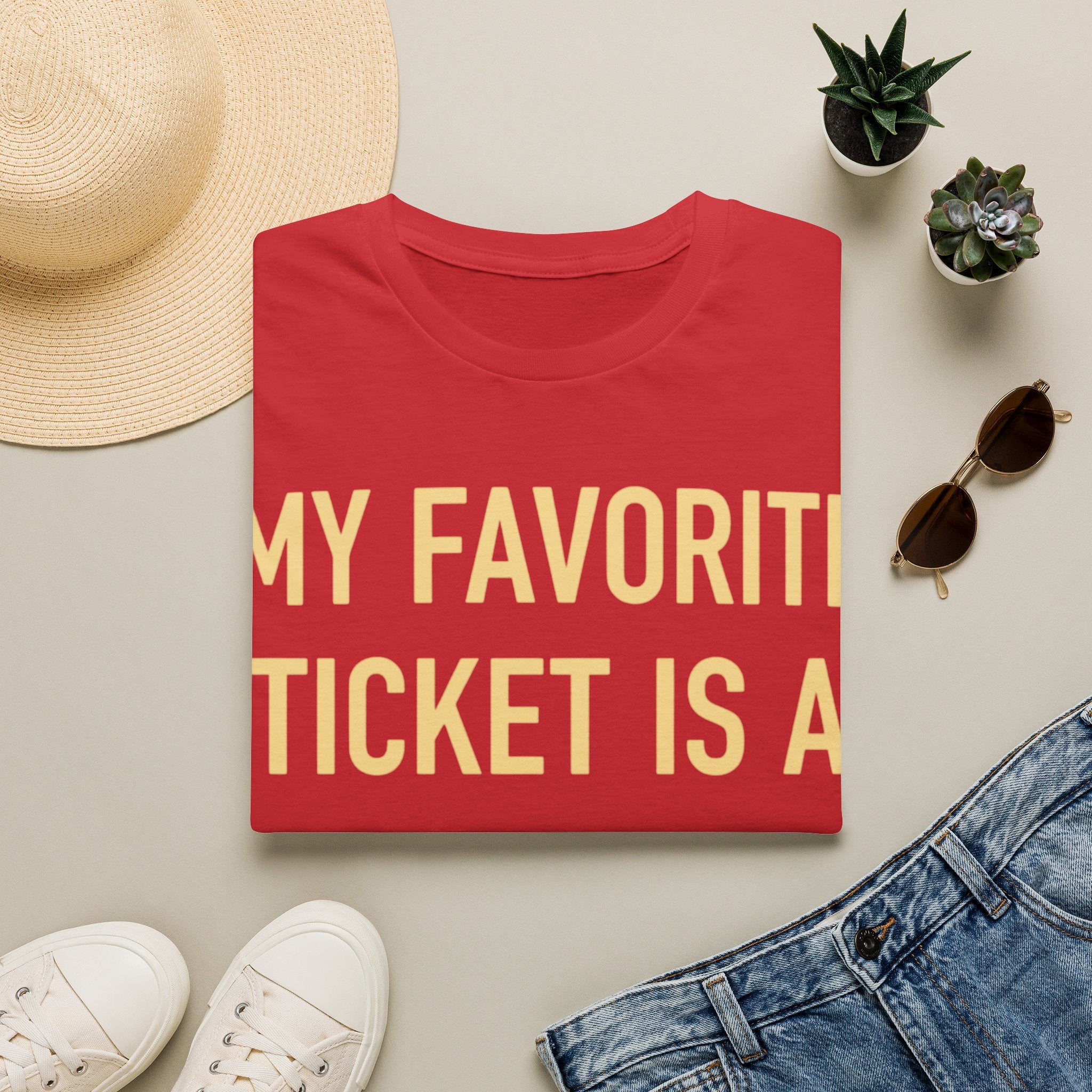 My Favorite Ticket Is A Closed Ticket Sofestyle T-Shirt Tech Support Humor Tee