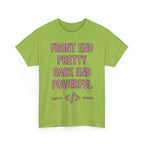 Front End Pretty, Back End Powerful Heavy Cotton T-Shirt - Coder Tee