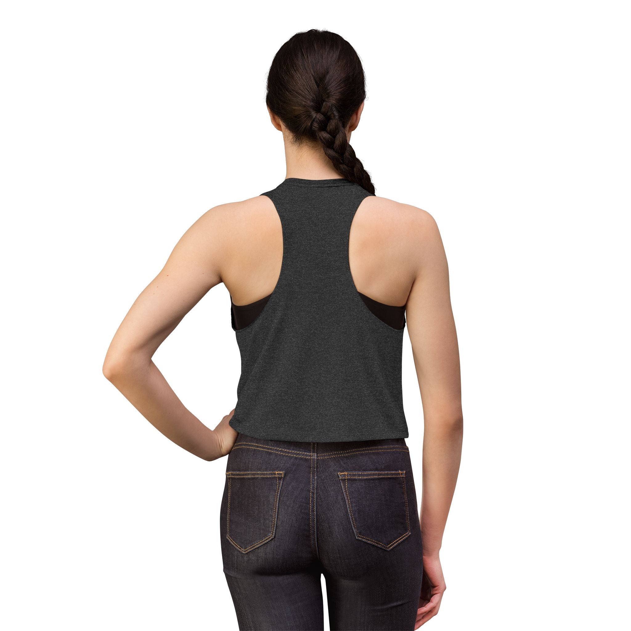 IT Lady at Work Dog Lady at Home Crop Tank Top