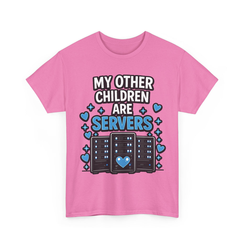 "My Other Children Are Servers" Unisex Heavy Cotton T‑Shirt