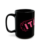 IT Lady Black Coffee Mug – 11oz 15oz
