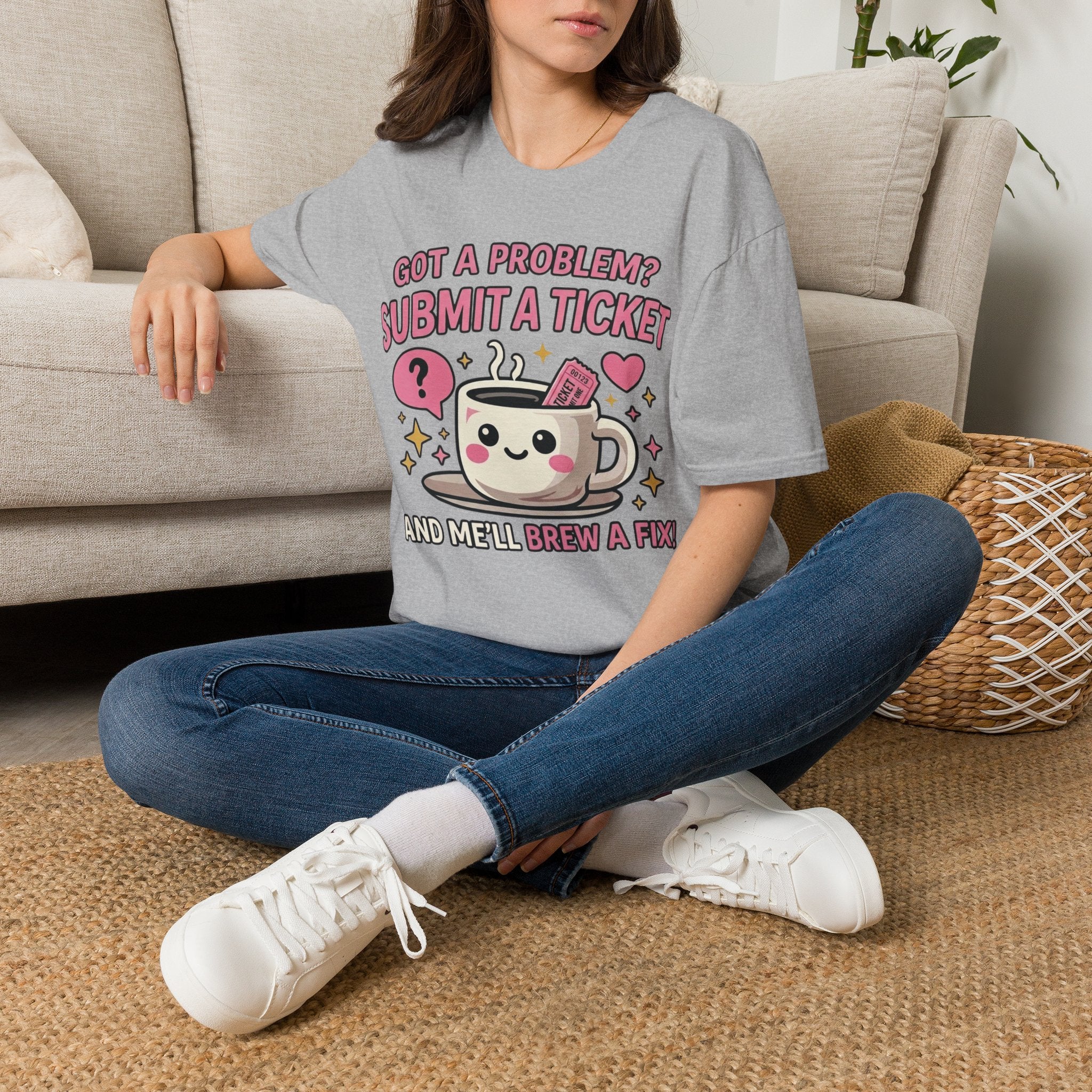 Got a Problem? Submit a Ticket Unisex Softstyle T-Shirt