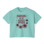 Sarcasm Is My Default Setting Boxy T-Shirt
