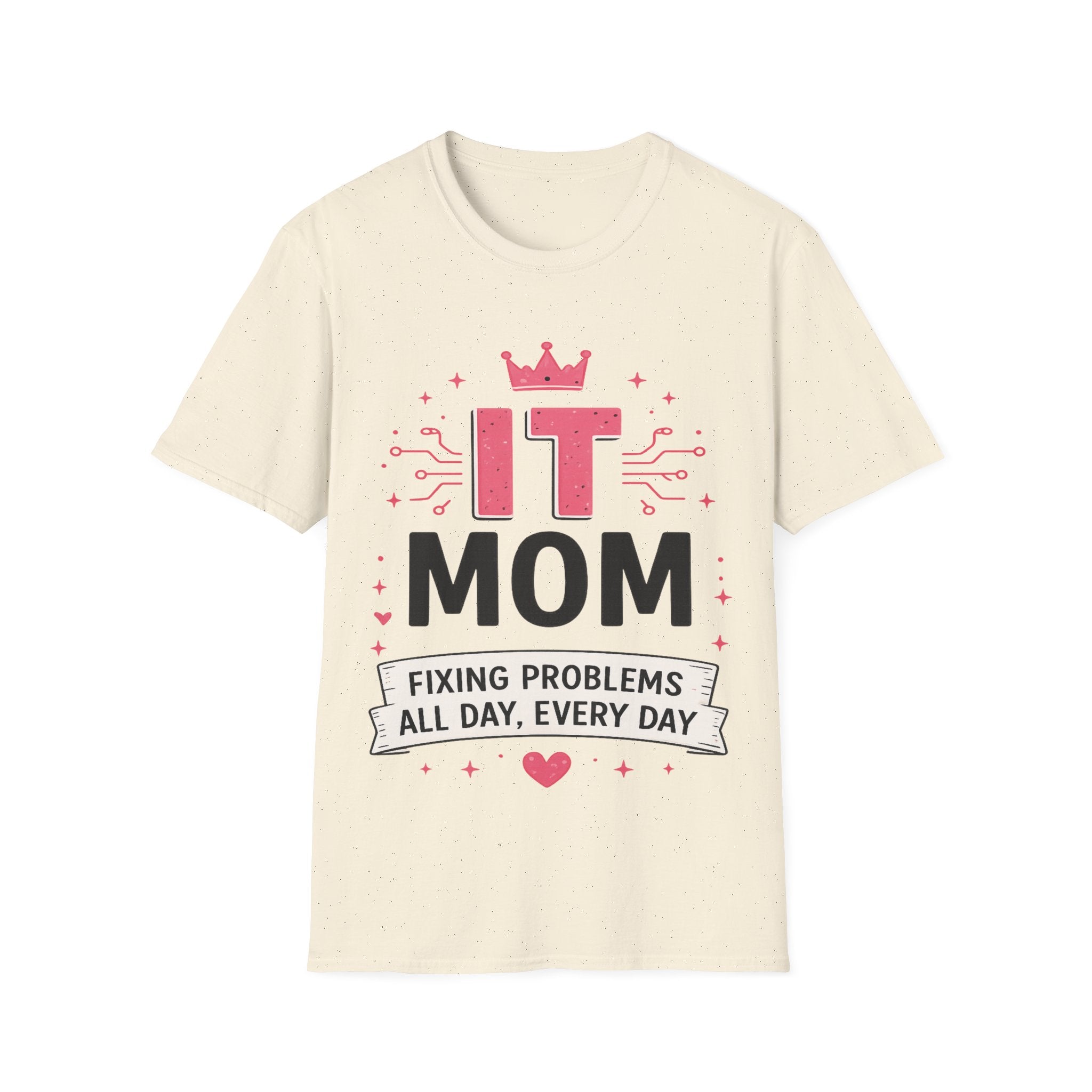 IT Mom Fixing Problems All Day Every Day Softstyle T-Shirt