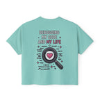 Debugging My Code and My life Women's Boxy T-Shirt
