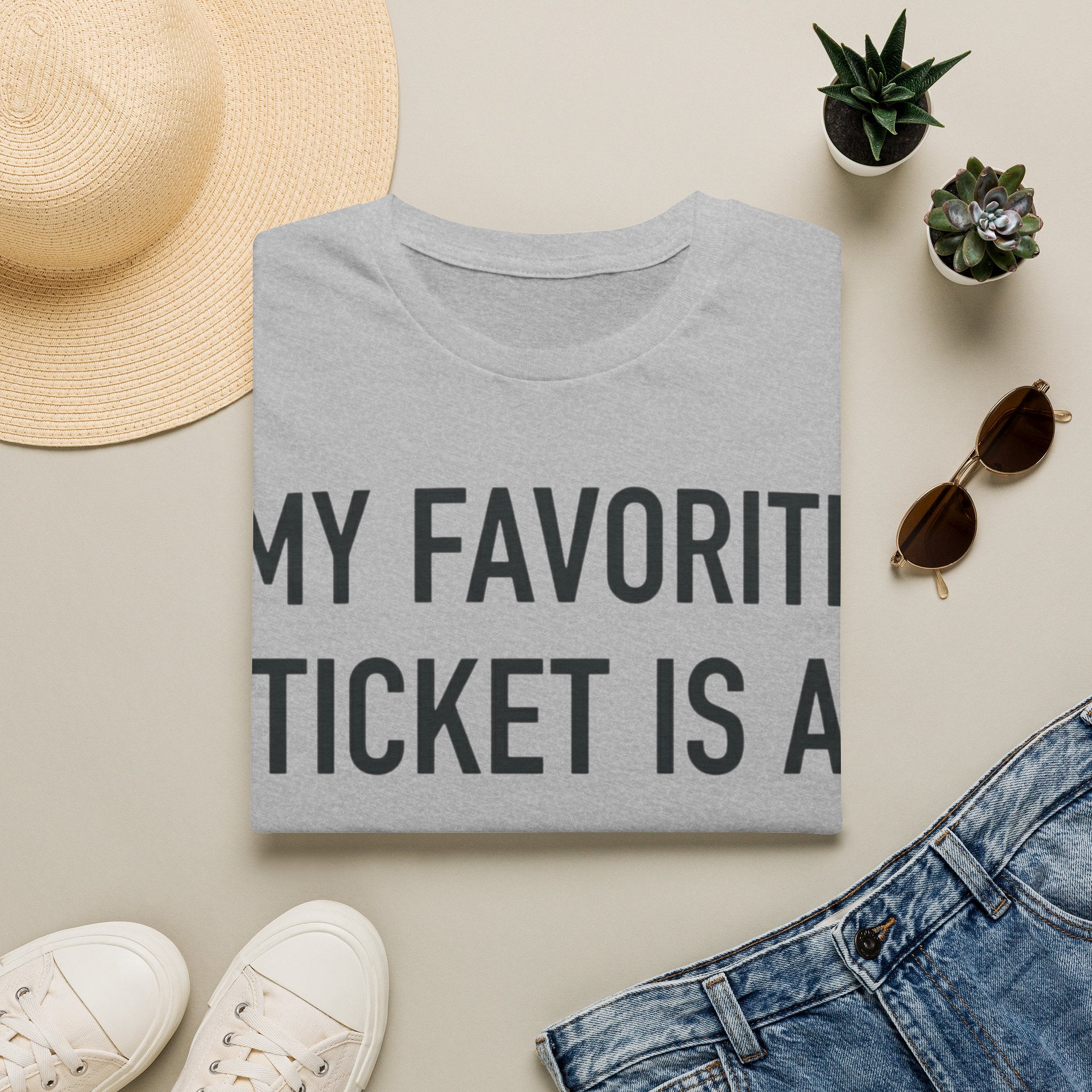 My Favorite Ticket Is A Closed Ticket Sofestyle T-Shirt Tech Support Humor Tee