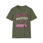 Wi‑Fi Whisperer Unisex Softstyle T-Shirt - Funny Tech Lover Graphic Tee