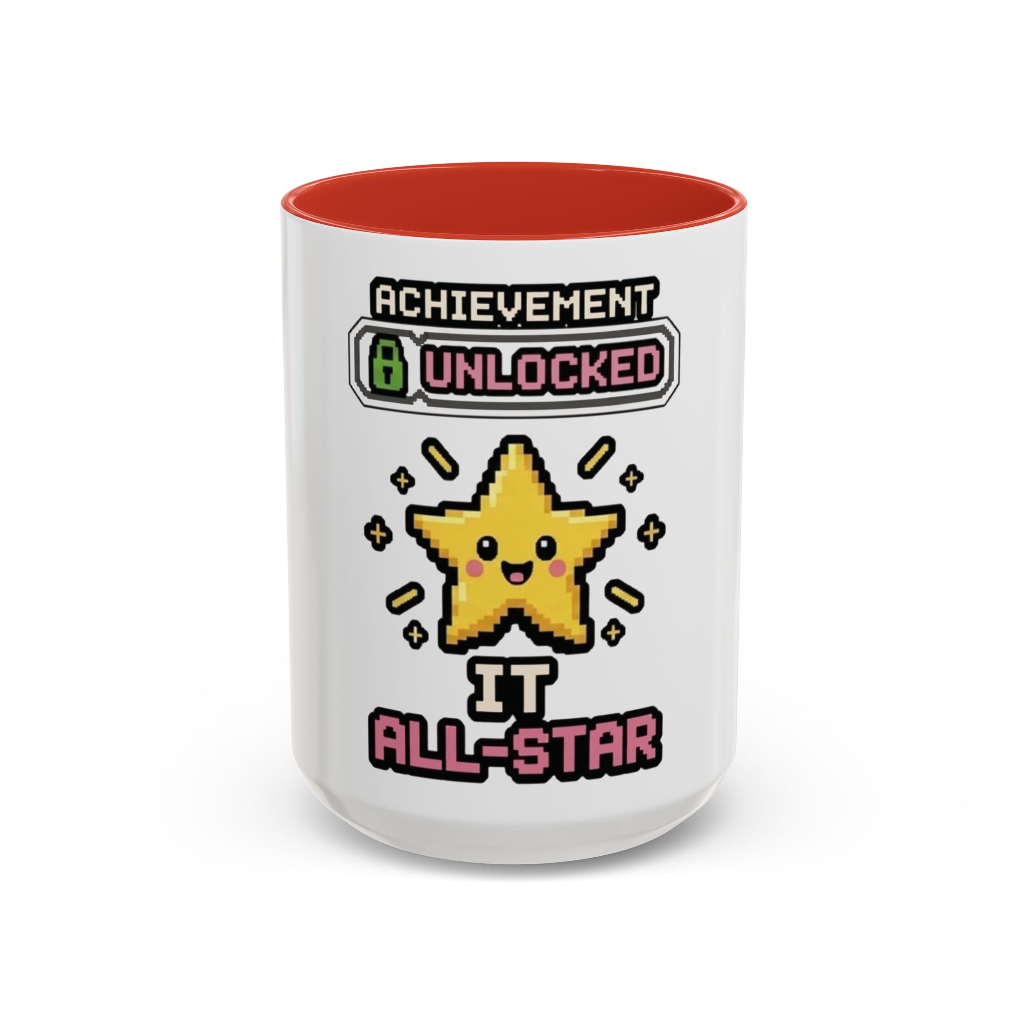 Achievement Unlocked: IT All-Star Accent Coffee Mug