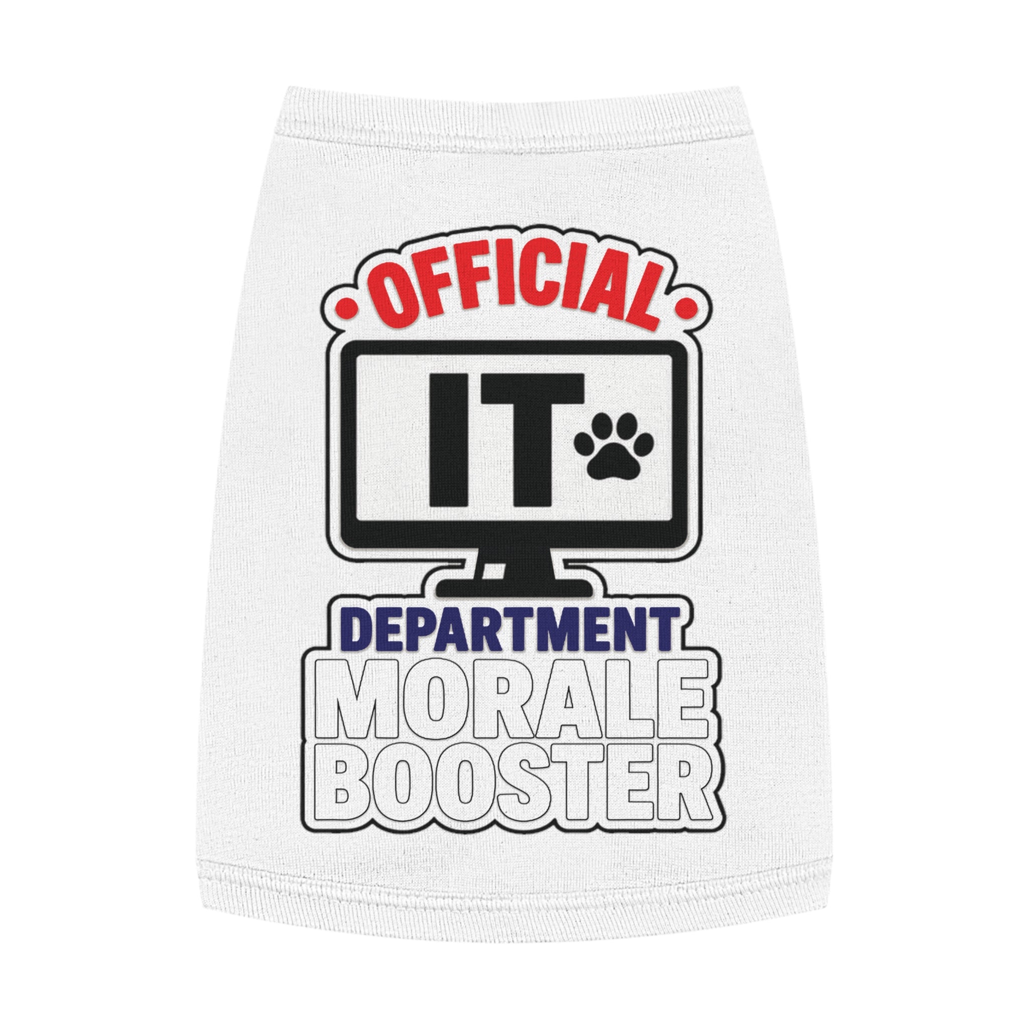 Official Department Morale Booster Dog Tank Top