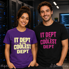 IT Dept Is The Coolest Dept Unisex Heavy Cotton T-Shirt