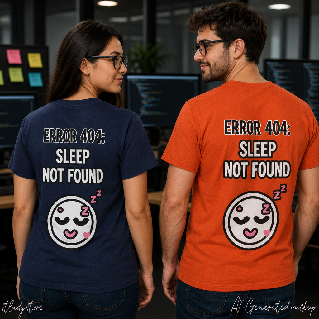 Error 404: Sleep Not Found Unisex Softstyle T-Shirt